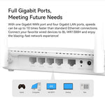 LB-LINK WR1300H Full Gigabit Port 1200M High Speed Dual Band 5G WiFi Repeater Wireless Router