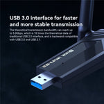Carte réseau sans fil LB-LINK WDN1800H Esports Gaming USB 3.0 WiFi6 AX1800M Gigabit