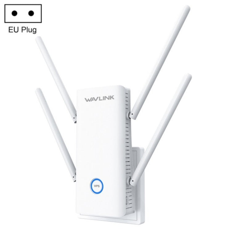 WAVLINK WN583AX1 Routeur sans fil booster WiFi6 AX1800 1,8Gbps double bande avec port Ethernet, prise EU