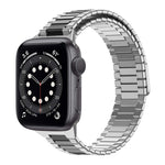Bracelet de montre en acier inoxydable magnétique en bambou, pour Apple Watch Series 6 40mm, pour Apple Watch Series 6 44mm, pour Apple Watch Series 5 44mm, pour Apple Watch Series 5 40mm, pour Apple Watch Series 4 44mm, pour Apple Watch Series 4 40mm
