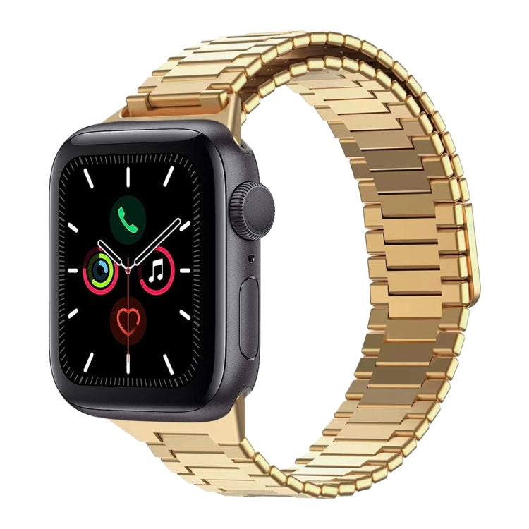 Bracelet de montre en acier inoxydable magnétique en bambou, pour Apple Watch Series 6 40mm, pour Apple Watch Series 6 44mm, pour Apple Watch Series 5 44mm, pour Apple Watch Series 5 40mm, pour Apple Watch Series 4 44mm, pour Apple Watch Series 4 40mm