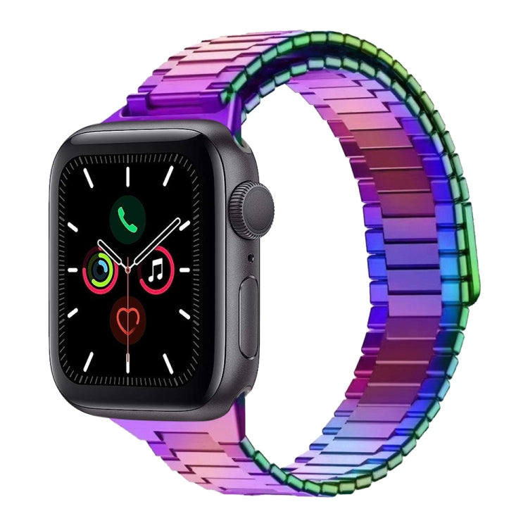 Bracelet de montre en acier inoxydable magnétique en bambou, pour Apple Watch Series 6 40mm, pour Apple Watch Series 6 44mm, pour Apple Watch Series 5 44mm, pour Apple Watch Series 5 40mm, pour Apple Watch Series 4 44mm, pour Apple Watch Series 4 40mm