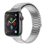 Bracelet de montre en acier inoxydable magnétique en bambou, pour Apple Watch Series 6 40mm, pour Apple Watch Series 6 44mm, pour Apple Watch Series 5 44mm, pour Apple Watch Series 5 40mm, pour Apple Watch Series 4 44mm, pour Apple Watch Series 4 40mm