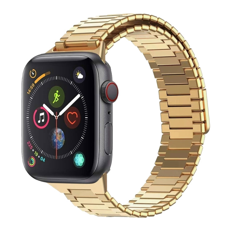 Bracelet de montre en acier inoxydable magnétique en bambou, pour Apple Watch Series 6 40mm, pour Apple Watch Series 6 44mm, pour Apple Watch Series 5 44mm, pour Apple Watch Series 5 40mm, pour Apple Watch Series 4 44mm, pour Apple Watch Series 4 40mm