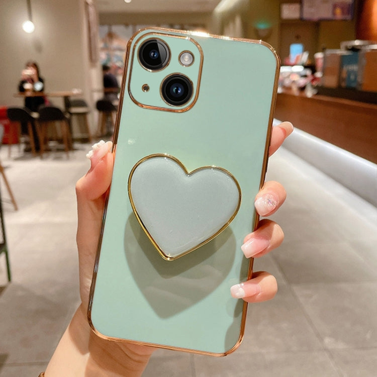 Coque de téléphone en TPU avec support cœur galvanisé, pour iPhone 14 Pro Max, pour iPhone SE 2022 / 2020 / 7 / 8, pour iPhone 13 Pro Max, pour iPhone 13 Pro, pour iPhone 13, pour iPhone 13 mini, pour iPhone 12, pour iPhone 12 Pro Max