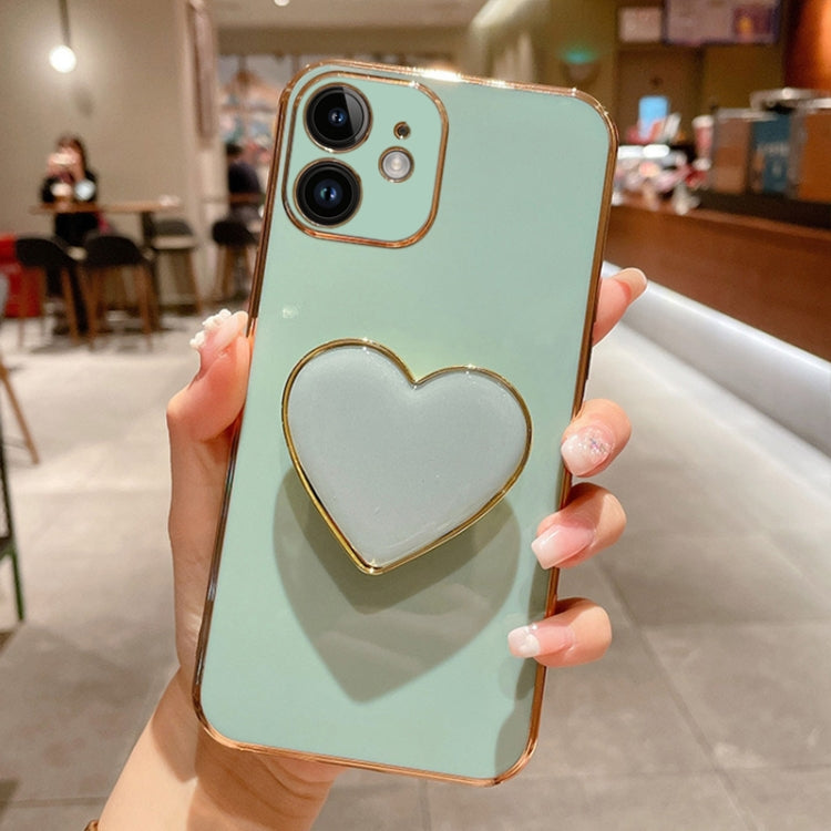 Coque de téléphone en TPU avec support cœur galvanisé, pour iPhone 14 Pro Max, pour iPhone SE 2022 / 2020 / 7 / 8, pour iPhone 13 Pro Max, pour iPhone 13 Pro, pour iPhone 13, pour iPhone 13 mini, pour iPhone 12, pour iPhone 12 Pro Max