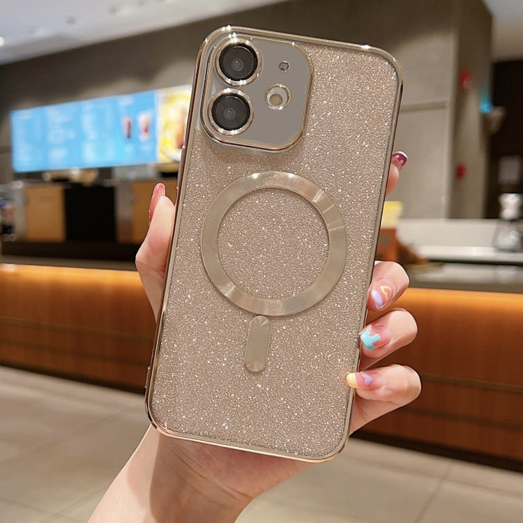 Coque de téléphone en TPU MagSafe avec placage électrolytique à paillettes, pour iPhone 11 Pro Max, pour iPhone 11, pour iPhone 11 Pro, pour iPhone X / XS, pour iPhone XR, pour iPhone XS Max