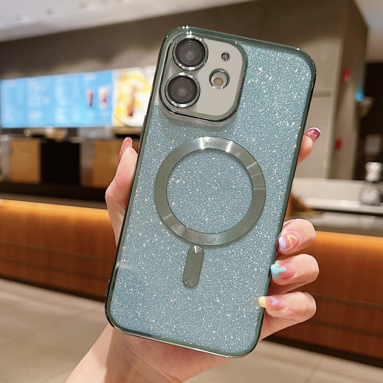 Coque de téléphone en TPU MagSafe avec placage électrolytique à paillettes, pour iPhone 11 Pro Max, pour iPhone 11, pour iPhone 11 Pro, pour iPhone X / XS, pour iPhone XR, pour iPhone XS Max