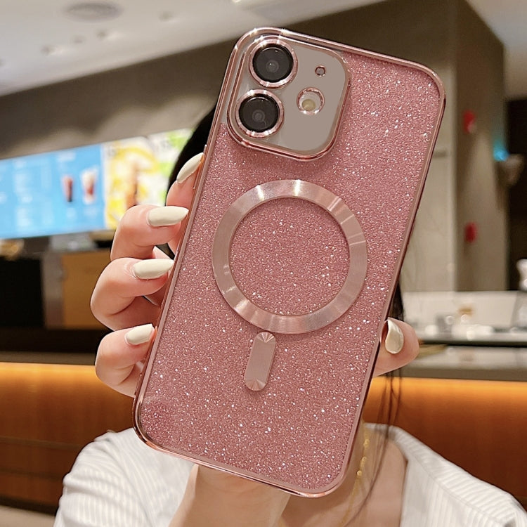 Coque de téléphone en TPU MagSafe avec placage électrolytique à paillettes, pour iPhone 11 Pro Max, pour iPhone 11, pour iPhone 11 Pro, pour iPhone X / XS, pour iPhone XR, pour iPhone XS Max