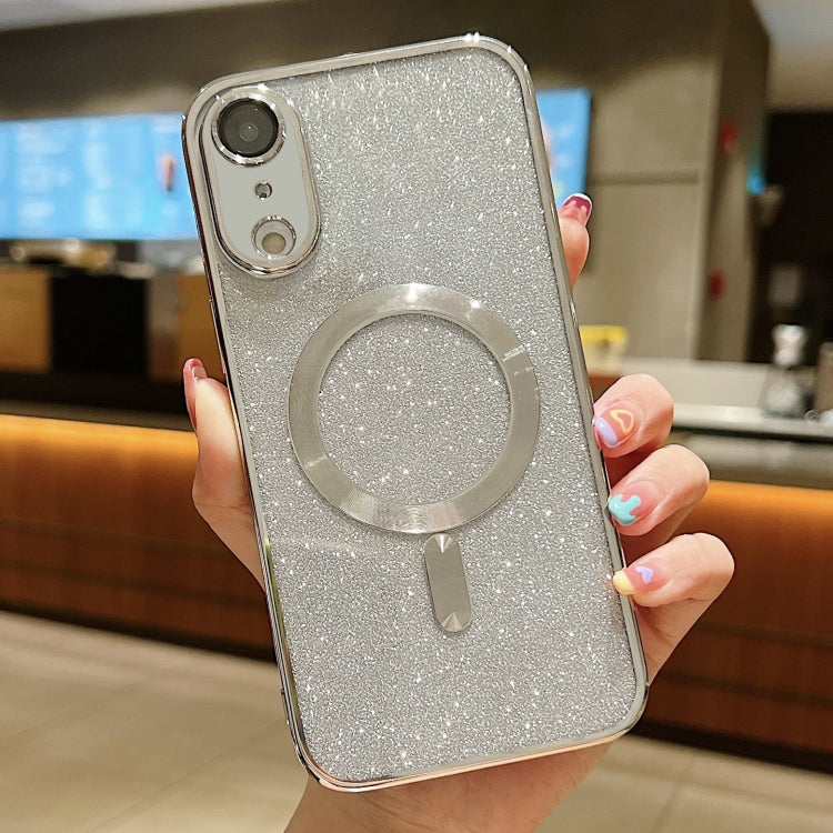 Coque de téléphone en TPU MagSafe avec placage électrolytique à paillettes, pour iPhone 11 Pro Max, pour iPhone 11, pour iPhone 11 Pro, pour iPhone X / XS, pour iPhone XR, pour iPhone XS Max