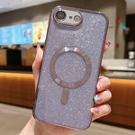 Coque de téléphone MagSafe en TPU à galvanoplastie brillante, pour iPhone 17e / 16e, pour iPhone 17 Pro Max, pour iPhone 17 Pro, pour iPhone 17, pour iPhone Air, pour iPhone 16 Pro Max