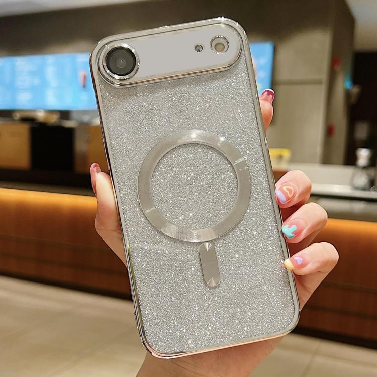 Coque de téléphone MagSafe en TPU à galvanoplastie brillante, pour iPhone 17e / 16e, pour iPhone 17 Pro Max, pour iPhone 17 Pro, pour iPhone 17, pour iPhone Air, pour iPhone 16 Pro Max