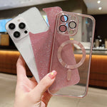 Coque de téléphone MagSafe en TPU à galvanoplastie brillante, pour iPhone 17e / 16e, pour iPhone 17 Pro Max, pour iPhone 17 Pro, pour iPhone 17, pour iPhone Air, pour iPhone 16 Pro Max