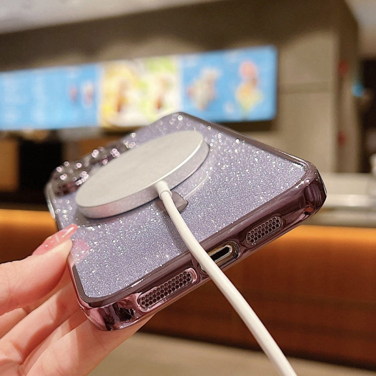 Coque de téléphone MagSafe en TPU à galvanoplastie brillante, pour iPhone 17e / 16e, pour iPhone 17 Pro Max, pour iPhone 17 Pro, pour iPhone 17, pour iPhone Air, pour iPhone 16 Pro Max