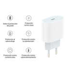 Chargeur PD35W USB-C / Type-C pour séries iPhone / iPad, prise EU, prise EU