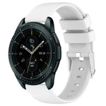 Bracelet de montre en silicone uni lisse de 20 mm, pour Samsung Galaxy Watch 4 Classic 42 mm, pour Samsung Galaxy Watch Active 2 44 mm, pour Samsung Galaxy Watch Active 2 40 mm, pour Samsung Galaxy Watch 42 mm