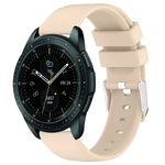 Bracelet de montre en silicone uni lisse de 20 mm, pour Samsung Galaxy Watch 4 Classic 42 mm, pour Samsung Galaxy Watch Active 2 44 mm, pour Samsung Galaxy Watch Active 2 40 mm, pour Samsung Galaxy Watch 42 mm