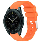 Bracelet de montre en silicone uni lisse de 20 mm, pour Samsung Galaxy Watch 4 Classic 42 mm, pour Samsung Galaxy Watch Active 2 44 mm, pour Samsung Galaxy Watch Active 2 40 mm, pour Samsung Galaxy Watch 42 mm