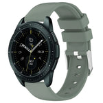 Bracelet de montre en silicone uni lisse de 20 mm, pour Samsung Galaxy Watch 4 Classic 42 mm, pour Samsung Galaxy Watch Active 2 44 mm, pour Samsung Galaxy Watch Active 2 40 mm, pour Samsung Galaxy Watch 42 mm
