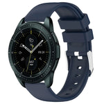 Bracelet de montre en silicone uni lisse de 20 mm, pour Samsung Galaxy Watch 4 Classic 42 mm, pour Samsung Galaxy Watch Active 2 44 mm, pour Samsung Galaxy Watch Active 2 40 mm, pour Samsung Galaxy Watch 42 mm