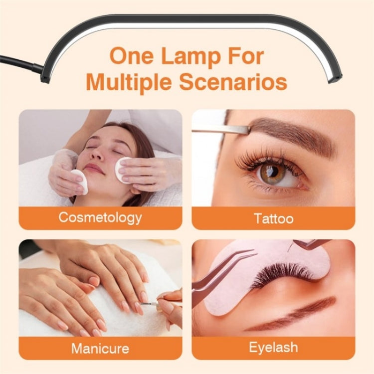 Lampe LED lune sur pied HD-G63X avec télécommande et variation d’intensité, lampe beauté manucure et cils, prise US, prise UK, prise EU, prise AU