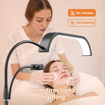 Lampe LED lune sur pied HD-G63X avec télécommande et variation d’intensité, lampe beauté manucure et cils, prise US, prise UK, prise EU, prise AU