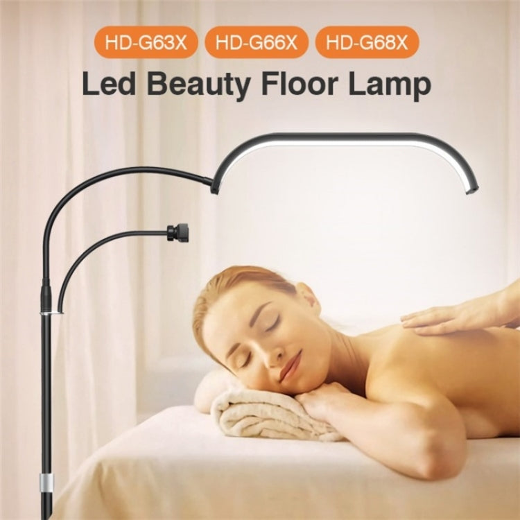 Lampe LED lune sur pied HD-G63X avec télécommande et variation d’intensité, lampe beauté manucure et cils, prise US, prise UK, prise EU, prise AU