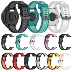Bracelet de montre en silicone texturé bicolore 20 mm, pour Samsung Galaxy Watch 4 Classic 42 mm, pour Samsung Galaxy Watch Active 2 44 mm, pour Samsung Galaxy Watch Active 2 40 mm, pour Samsung Galaxy Watch 42 mm