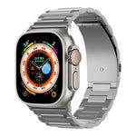 I-Shaped Titanium Watch Band, For Apple Watch SE 2023 44mm, For Apple Watch Ultra 2 49mm, For Apple Watch Series 9 45mm, For Apple Watch Ultra 49mm, For Apple Watch Series 8 45mm, For Apple Watch SE 2022 44mm, For Apple Watch Series 7 45mm
