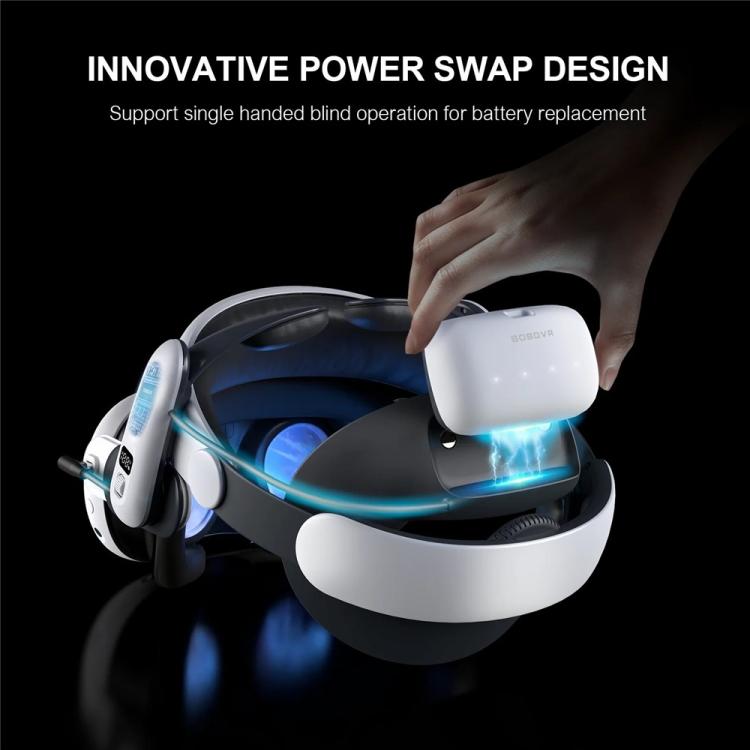 BOBOVR S3 Pro Pour Meta Quest 3 VR Bandeau avec Batterie 10000mAh, S3 Pro