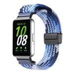 Bracelet de montre en nylon tressé à boucle magnétique pour Samsung Galaxy Fit3