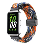 Bracelet de montre en nylon tressé à boucle magnétique pour Samsung Galaxy Fit3