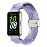 Bracelet de montre en nylon tressé à boucle magnétique pour Samsung Galaxy Fit3