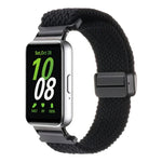 Bracelet de montre en nylon tressé à boucle magnétique pour Samsung Galaxy Fit3