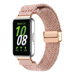 Bracelet de montre en nylon tressé à boucle magnétique pour Samsung Galaxy Fit3