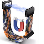Bracelet de montre en nylon tressé à boucle magnétique pour Samsung Galaxy Fit3