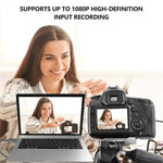 C30 pour la diffusion en direct de jeux, carte de capture vidéo HD en alliage d'aluminium USB mâle vers HDMI femelle, C30