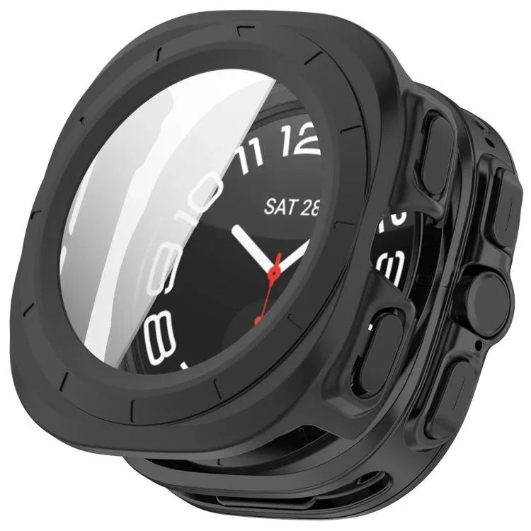 Tempered Film Integrated Waterproof PC Watch Protective Cover, For Samsung Galaxy Watch Ultra 47mm / Ultra 2025, For Samsung Galaxy Watch 7 44mm, For Samsung Galaxy Watch 7 40mm