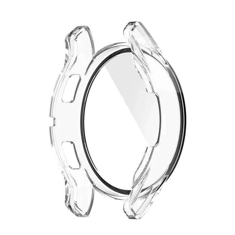 Étui de protection intégré pour montre Samsung Galaxy Watch FE 40 mm en polycarbonate et verre trempé.