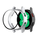 Étui de protection intégré pour montre Samsung Galaxy Watch FE 40 mm en polycarbonate et verre trempé.