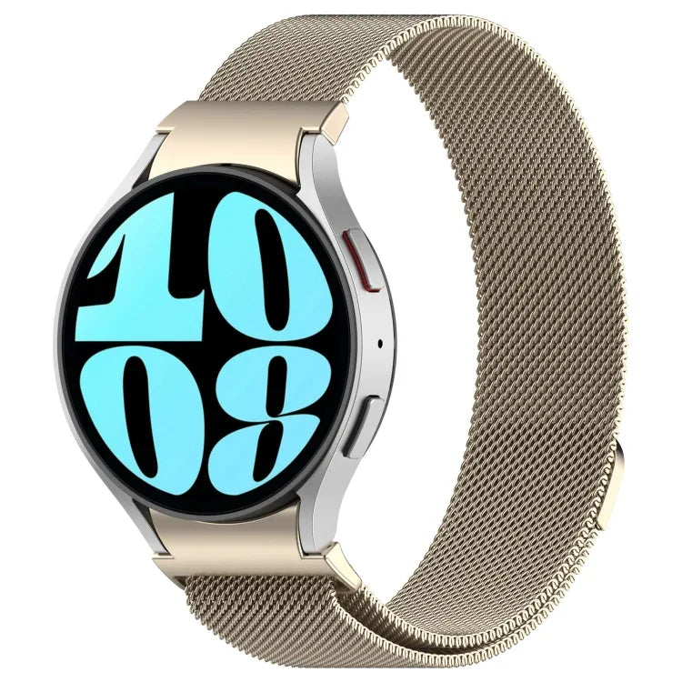 Bracelet de montre Milan magnétique à dégagement rapide en acier inoxydable, pour Samsung Galaxy Watch FE 40 mm, pour Samsung Galaxy Watch 7 40 / 44 mm