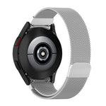 Bracelet de montre Milan magnétique en acier inoxydable, pour Samsung Galaxy Watch Ultra 47 mm / Ultra 2025, pour Samsung Galaxy Watch FE 40 mm, pour Samsung Galaxy Watch 7 40 / 44 mm