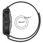 Bracelet de montre magnétique en acier Milan pour Samsung Galaxy Watch Ultra 47 mm