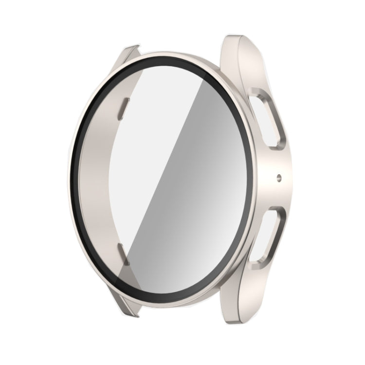Coque de protection intégrée PC + film trempé, pour Samsung Galaxy Watch 7 44mm, pour Samsung Galaxy Watch 7 40mm