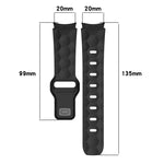 Bracelet de montre en silicone à boucle inversée texturée Football, Pour Samsung Galaxy Watch 4 44mm, Pour Samsung Galaxy Watch 4 40mm, Pour Samsung Galaxy Watch 4 Classic 46mm, Pour Samsung Galaxy Watch 4 Classic 42mm