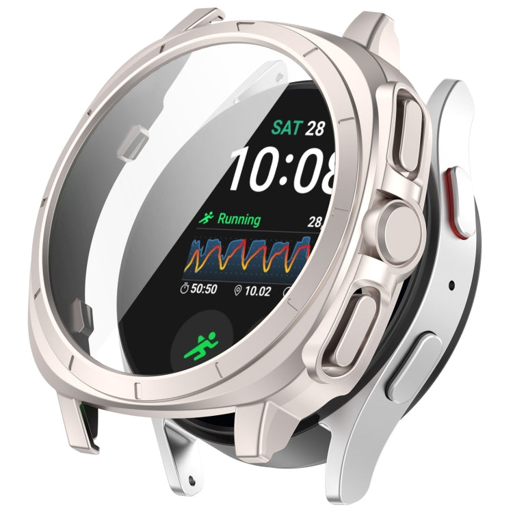 Coque de protection intégrée en PC + film trempé pour montre, pour Samsung Galaxy Watch 7 40mm