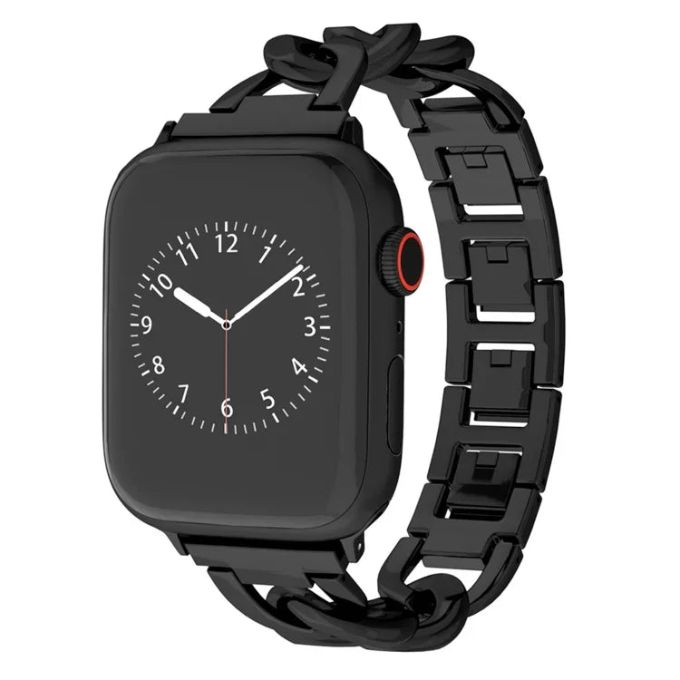 Bracelet de montre à chaîne métallique à dégagement rapide, pour Apple Watch Series 3 38 mm et Apple Watch Series 3 42 mm