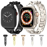 Bracelet de montre à chaîne métallique à dégagement rapide, pour Apple Watch Series 3 38 mm et Apple Watch Series 3 42 mm
