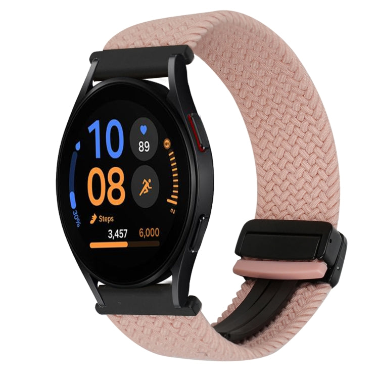 Bracelet de montre tressé à boucle magnétique de 20 mm, pour Samsung Galaxy Watch FE 40 mm, pour Samsung Galaxy Watch 6 Classic