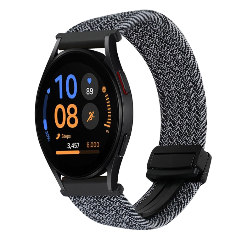 Bracelet de montre tressé à boucle magnétique de 20 mm, pour Samsung Galaxy Watch FE 40 mm, pour Samsung Galaxy Watch 6 Classic